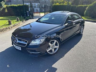 Usado Mercedes CLS350 265 CV (194 kW) 2012 Negro Berlina