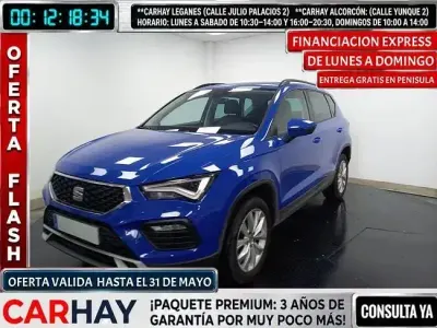 Usado Seat Ateca Style 150 CV (110 kW) 2020 Azul SUV