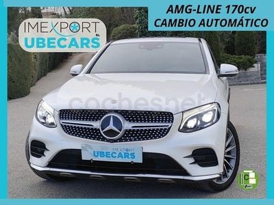 Usado Mercedes GLC220 170 CV (125 kW) 2016 Blanco Coupe