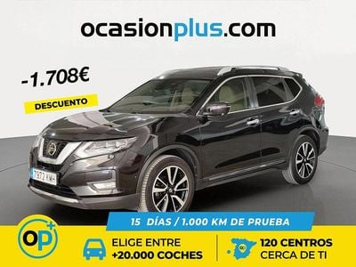 Usado Nissan X-Trail Tekna 163 CV (119 kW) 2018 Negro SUV