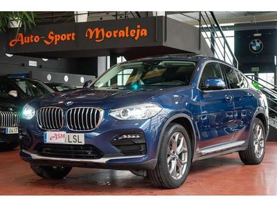 Usado BMW X4 Sport Line 190 CV (139 kW) 2021 Azul SUV