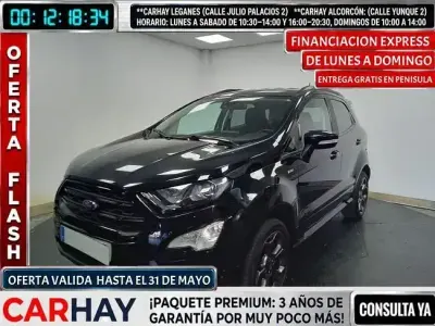 Usado Ford Ecosport ST-Line 125 CV (91 kW) 2022 Negro SUV