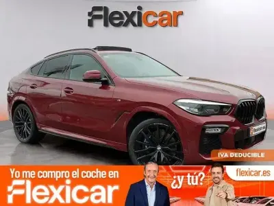 Usado BMW X6 265 CV (194 kW) 2020 Rojo SUV