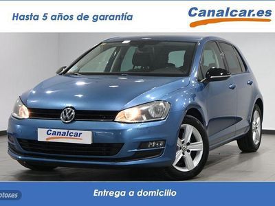 Azul Usado 2015 VW Golf Advance Berlina | 10.490 € (Precio justo)