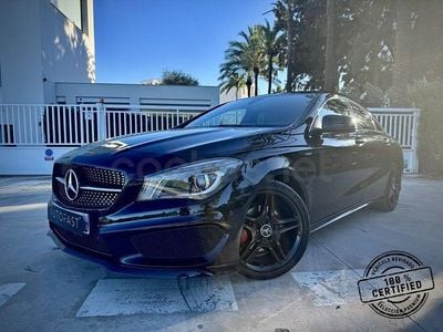 Usado Mercedes CLA220 177 CV (130 kW) 2018 Negro Berlina