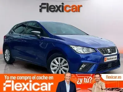 Usado Seat Ibiza Reference 80 CV (58 kW) 2021 Azul Utilitario