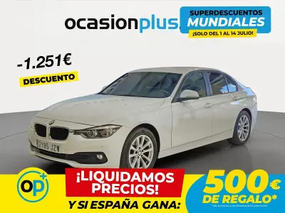 Usado BMW 318 150 CV (110 kW) 2017 Blanco Berlina