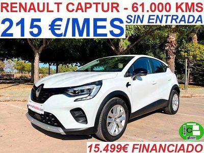 Usado Renault Captur Intens 90 CV (66 kW) 2021 Blanco SUV