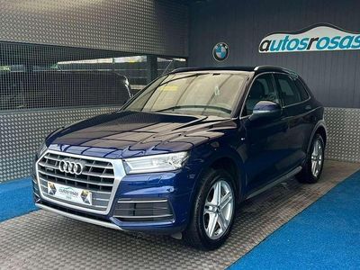 Usado Audi Q5 S-Line 190 CV (139 kW) 2019 Azul SUV