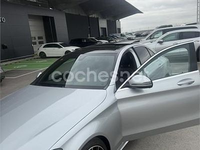 Usado Mercedes C200 136 CV (100 kW) 2018 Gris / plata Berlina