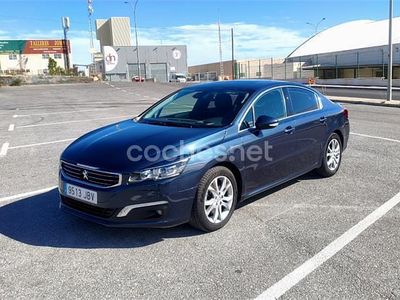 Usado Peugeot 508 Allure 165 CV (121 kW) 2014 Azul Berlina