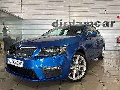 Begagnad Skoda Octavia RS 184 HK (135 kW) 2014 Blå Sedan