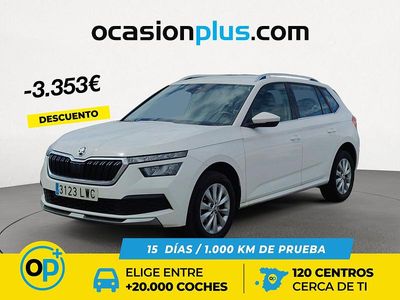 Usado Skoda Kamiq Ambition 110 CV (80 kW) 2022 Blanco SUV
