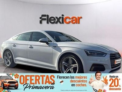 Usado Audi A5 Sportback 163 CV (119 kW) 2019 Blanco Utilitario