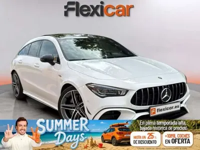 Usado Mercedes CLA45 AMG Shooting Brake AMG 421 CV (309 kW) 2020 Blanco Familiar