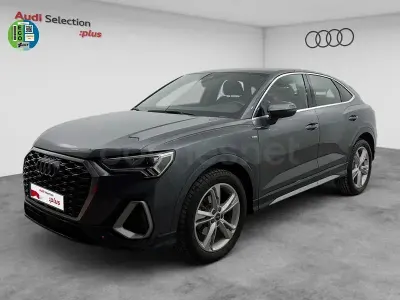 Usado Audi Q3 Sportback S-Line 150 CV (110 kW) 2020 Gris / plata SUV