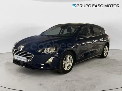 Usado Ford Focus Trend 120 CV (88 kW) 2021 Azul Berlina