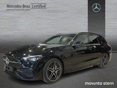 Nuevo Mercedes C220 200 CV (147 kW) 2025 Negro Familiar