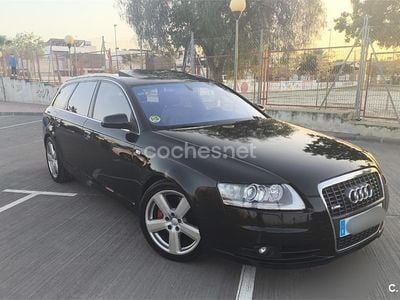 Usado Audi A6 S-Line 350 CV (257 kW) 2006 Negro Familiar
