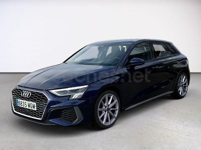Usado Audi A3 S-Line 150 CV (110 kW) 2023 Azul Berlina