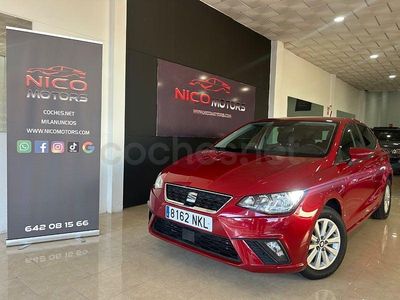 Usado Seat Ibiza Style 95 CV (69 kW) 2019 Granate Utilitario