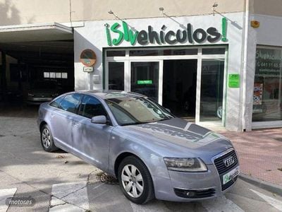 Usado Audi A6 180 CV (132 kW) 2005 Azul Berlina