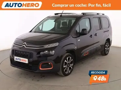 Usado Citroën Berlingo Shine 131 CV (96 kW) 2020 Negro Monovolumen