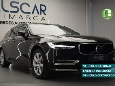 Käytetty Volvo V90 Momentum 150 HP (110 kW) 2017 Musta Farmari