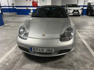 Usado Porsche Boxster S 252 CV (185 kW) 2003 Gris / plata Descapotable