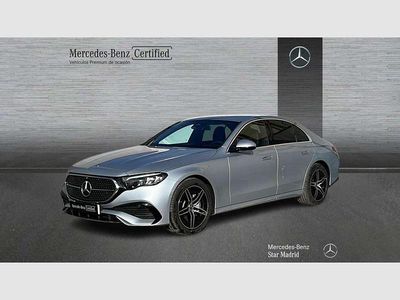 Usado Mercedes E220 144 CV (105 kW) 2025 Plateado Berlina