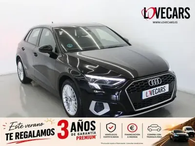 Usado Audi A3 Advanced Plus 116 CV (85 kW) 2021 Negro Berlina
