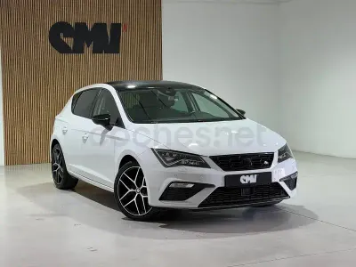 Usado Seat Leon FR 150 CV (110 kW) 2018 Blanco Berlina
