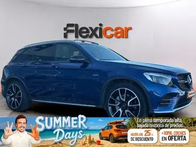 Usado Mercedes GLC43 AMG AMG 367 CV (269 kW) 2017 Azul SUV