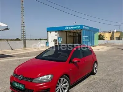 Usado VW Golf VII GTD 184 CV (135 kW) 2014 Rojo Berlina