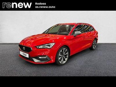 Usado Seat Leon FR 150 CV (110 kW) 2020 Rojo Berlina