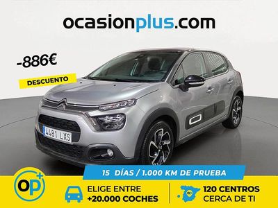 Gris Usado 2022 Citroën C3 Feel | 9750 € (Precio justo)