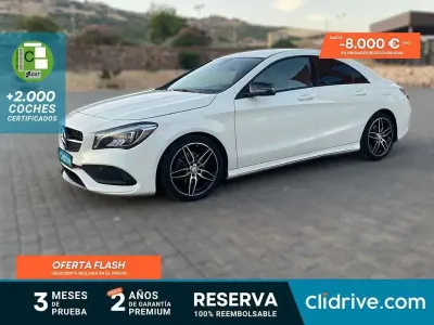 Occasion Mercedes CLA200 136 PK (100 kW) 2017 Wit Coupé