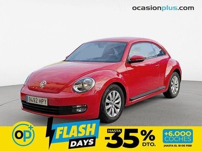 Usado VW Beetle 105 CV (77 kW) 2013 Rojo Utilitario