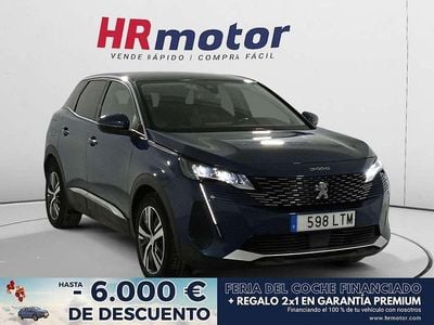 Usado Peugeot 3008 Allure 132 CV (97 kW) 2021 Azul SUV