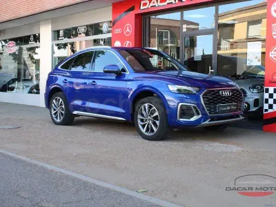 Usado Audi Q5 Sportback S-Line 204 CV (150 kW) 2023 Azul SUV