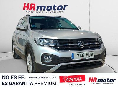 Usado VW T-Cross Advance 110 CV (80 kW) 2023 Gris SUV