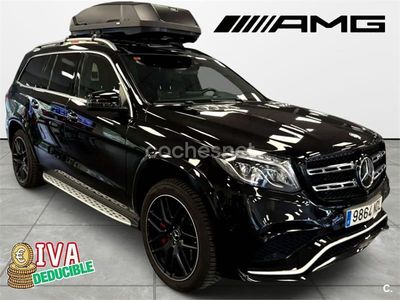 Negro Usado 2016 Mercedes GLS63 AMG SUV | 63.000 €