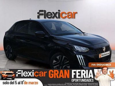Usado Peugeot 208 Allure 100 CV (73 kW) 2025 Negro Utilitario