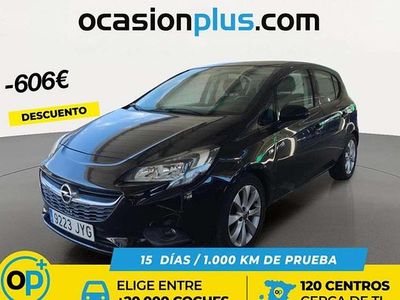 Usado Opel Corsa Selective 90 CV (66 kW) 2017 Negro Utilitario