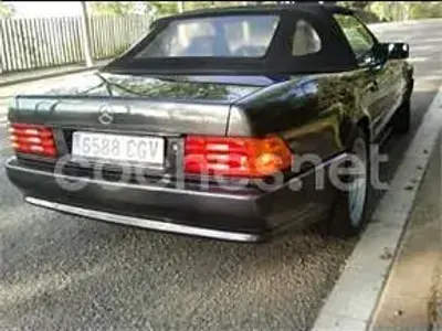 Usado Mercedes SL500 320 CV (235 kW) 1995 Negro Descapotable