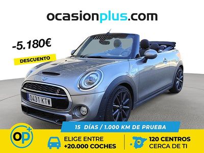 Gris Usado 2019 Mini Cooper S Cabriolet Descapotable | 26.850 € (Precio justo)