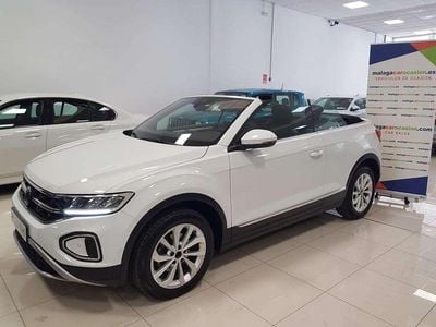 Begagnad VW T-Roc Cabriolet Style 150 HK (110 kW) 2023 Vit Cab