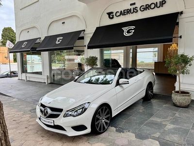 Blanco Usado 2014 Mercedes E220 Descapotable | 22.900 € (Un poco caro)