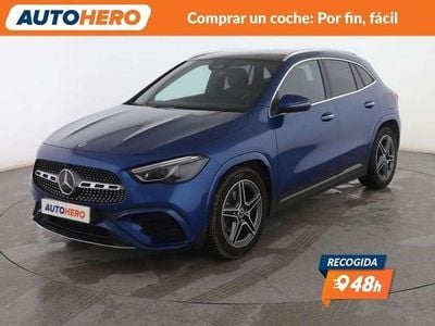 Usado Mercedes GLA200 AMG line 150 CV (110 kW) 2024 Azul SUV