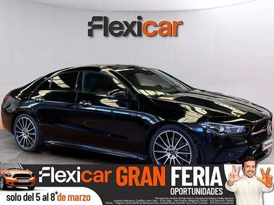 Usado Mercedes CLA200 150 CV (110 kW) 2021 Negro Berlina